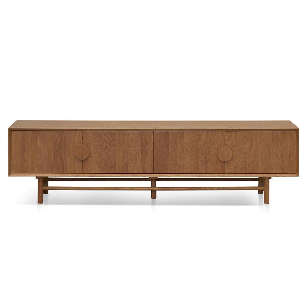 Comet 2.1m Entertainment TV Unit - Natural - Furniture Castle