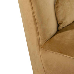 Comfy Swivel Lounge Chair - Mustard - Furniture Castle