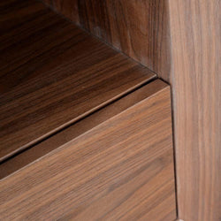 CST2143-CN Bedside Table - Walnut - Furniture Castle