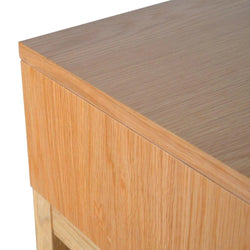 CST2163-CN Bedside Table - Natural Oak - Furniture Castle