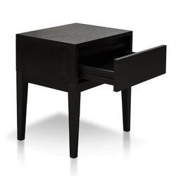 CST2843-CN - Bedside Table - Black Oak - Furniture Castle