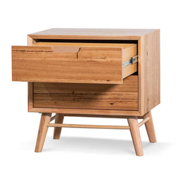 CST6467-AW Bedside Table - Wormy Chestnut - Furniture Castle