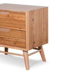 CST6467-AW Bedside Table - Wormy Chestnut - Furniture Castle
