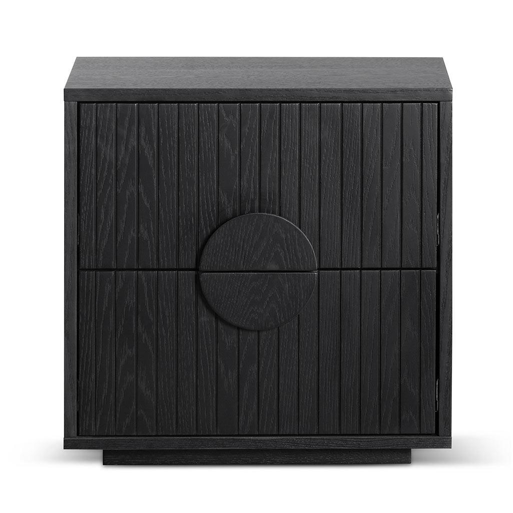 CST6777-CN - Bedside Table - Black Oak - Furniture Castle