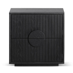 CST6777-CN - Bedside Table - Black Oak - Furniture Castle