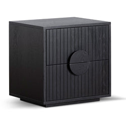 CST6777-CN - Bedside Table - Black Oak - Furniture Castle