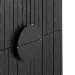 CST6777-CN - Bedside Table - Black Oak - Furniture Castle