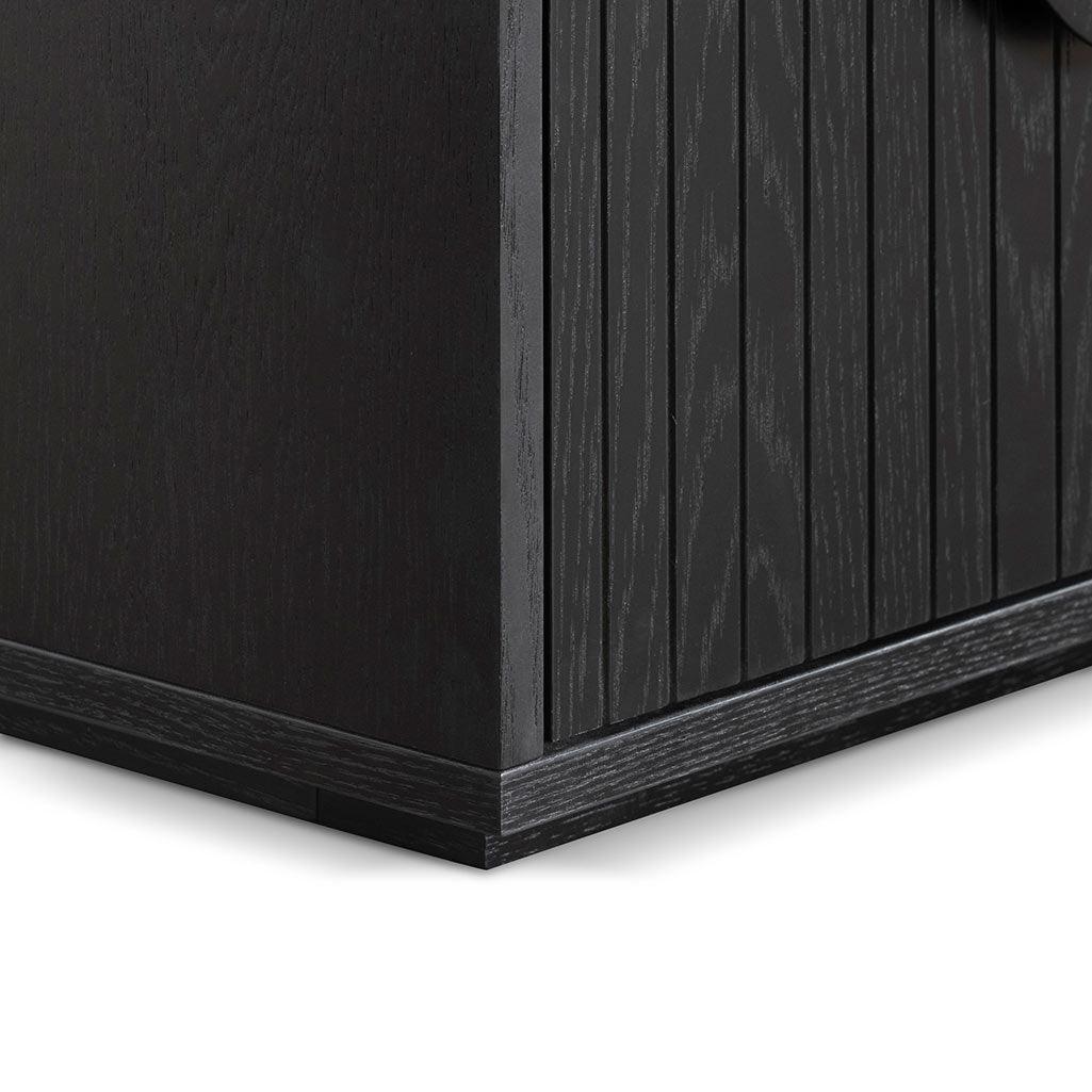 CST6777-CN - Bedside Table - Black Oak - Furniture Castle