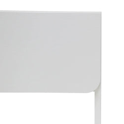 CST6911-CN Oak Bedside Table - White - Furniture Castle