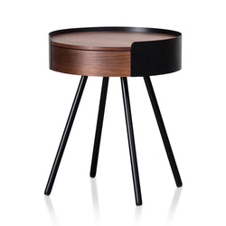CST8217-IG Side Table - Walnut - Furniture Castle