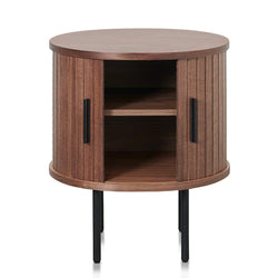 CST8444-KD Side Table - Walnut - Furniture Castle
