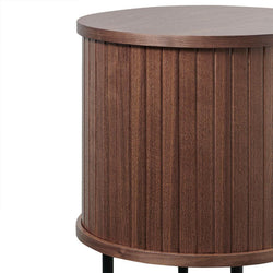 CST8444-KD Side Table - Walnut - Furniture Castle