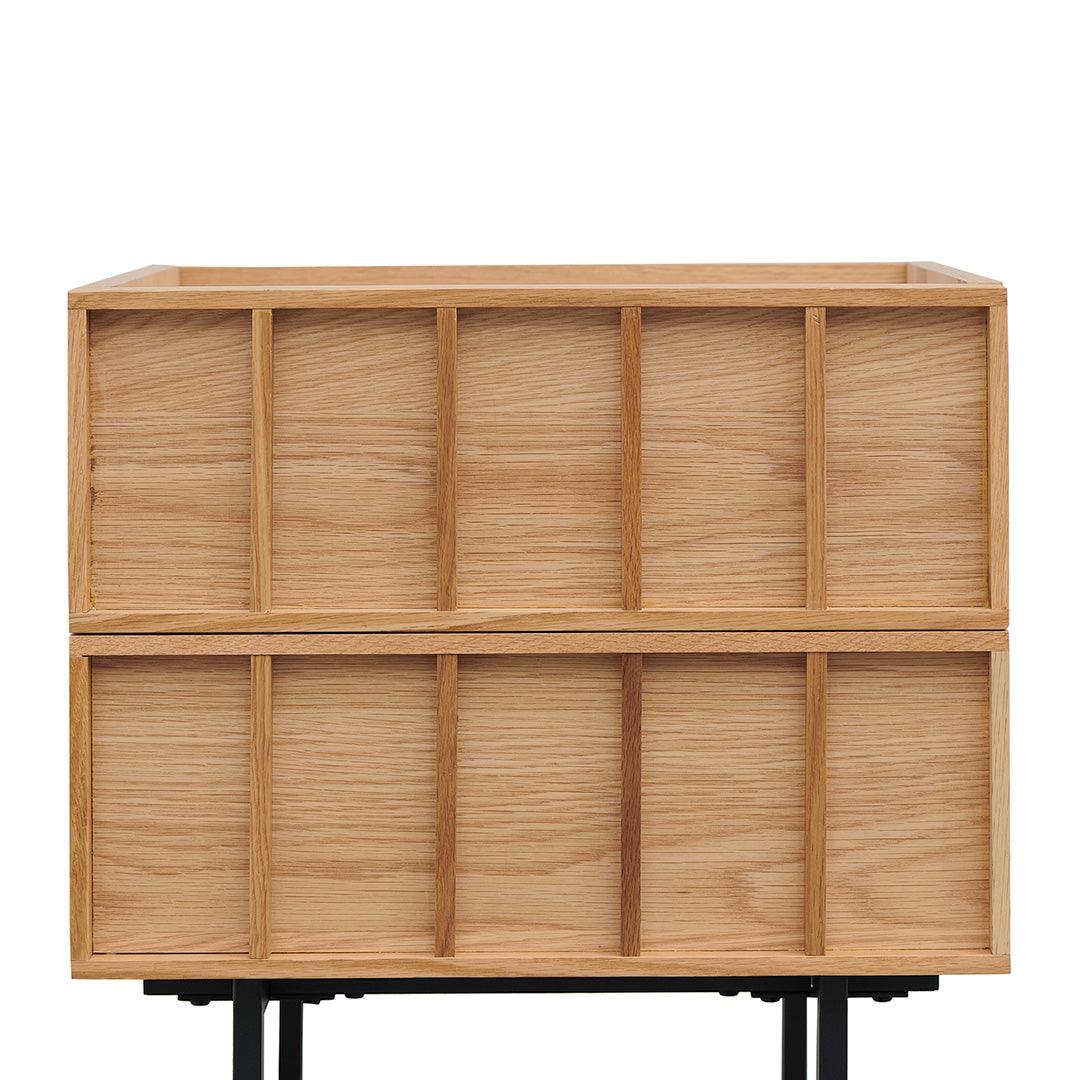 CST8449-KD Bedside Table - Natural - Furniture Castle