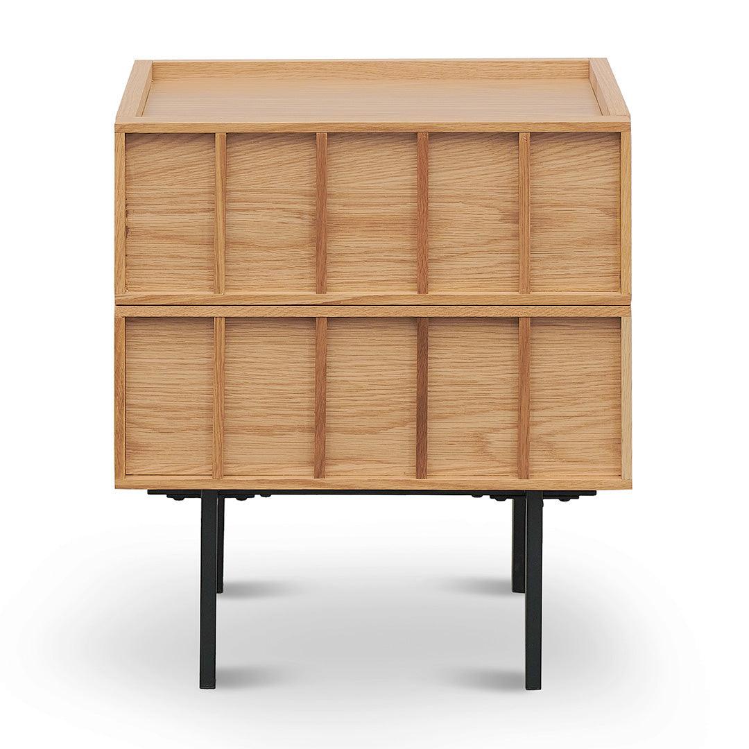 CST8449-KD Bedside Table - Natural - Furniture Castle