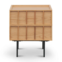CST8449-KD Bedside Table - Natural - Furniture Castle