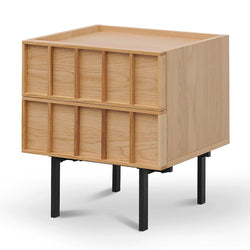 CST8449-KD Bedside Table - Natural - Furniture Castle