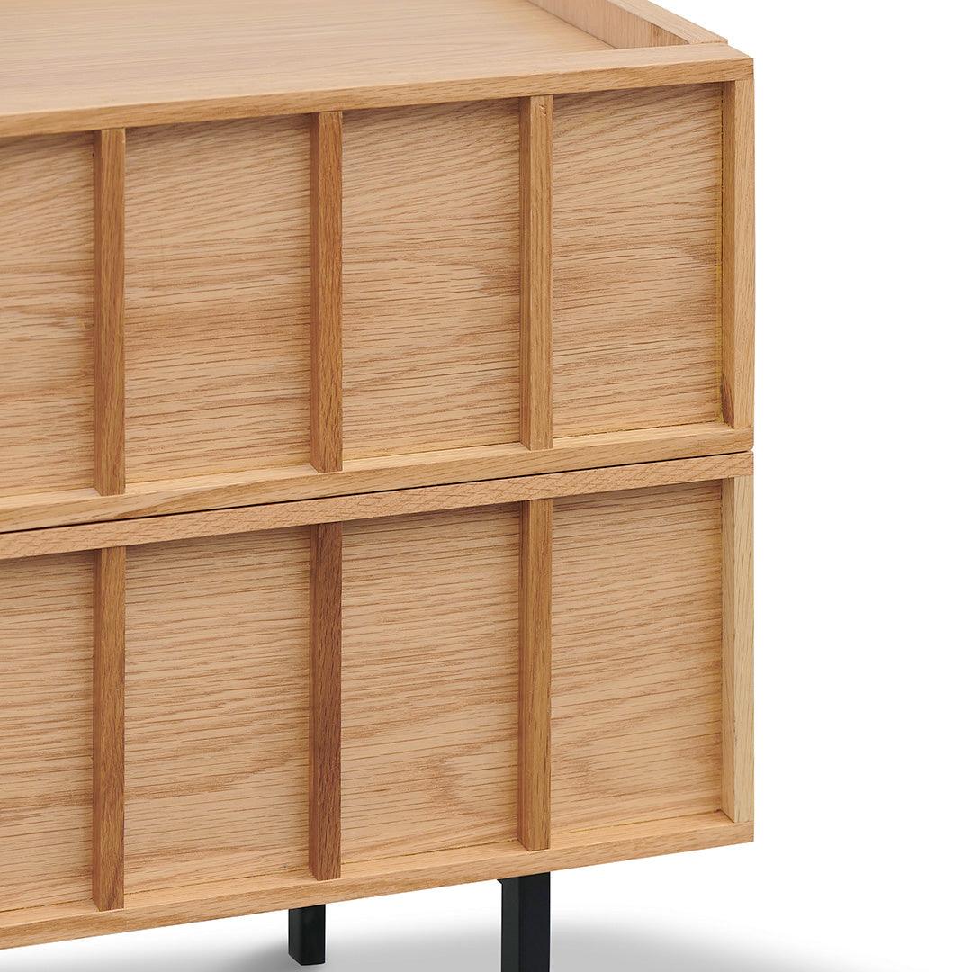 CST8449-KD Bedside Table - Natural - Furniture Castle