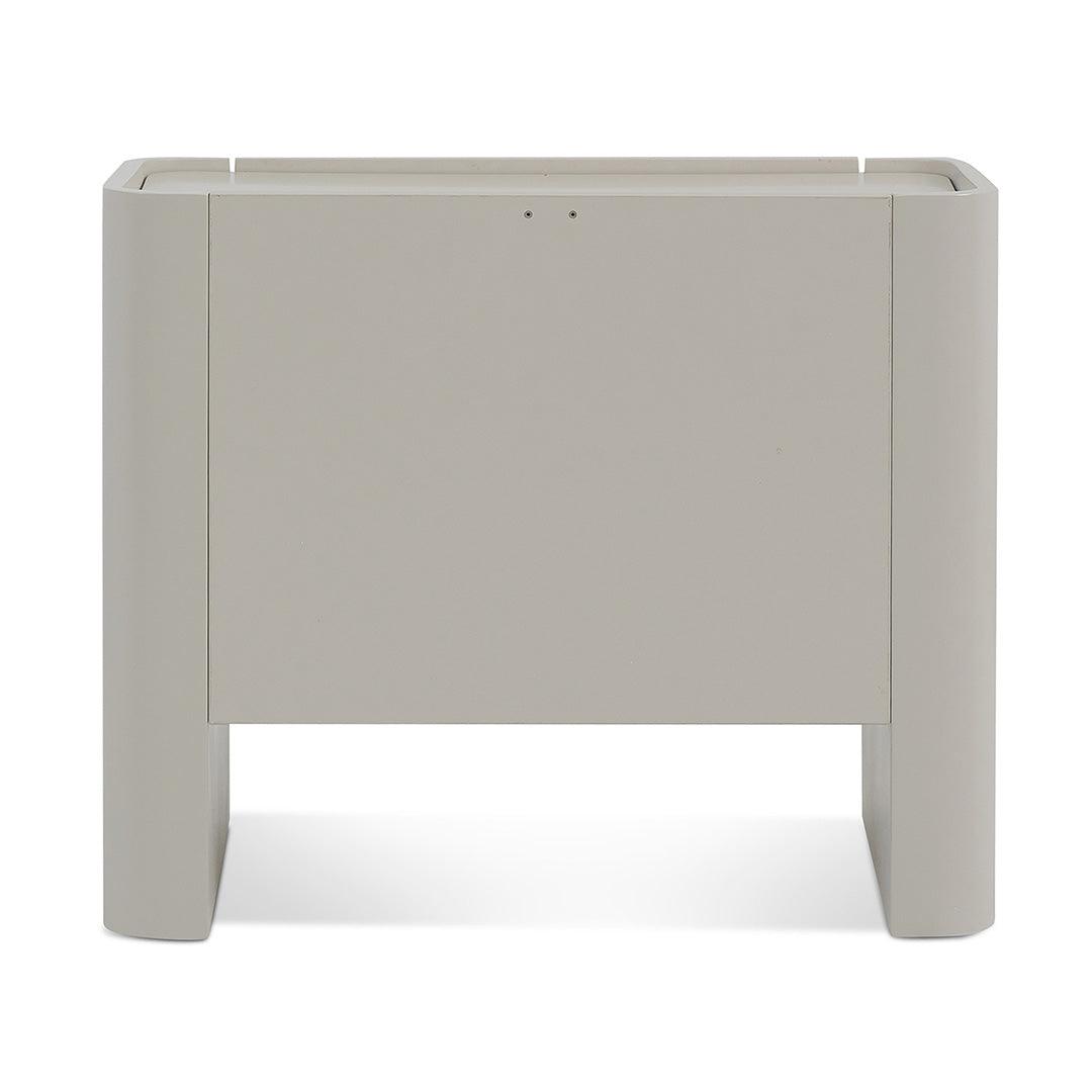 CST8454-IG Bedside Table - Light Grey - Furniture Castle