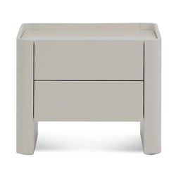 CST8454-IG Bedside Table - Light Grey - Furniture Castle