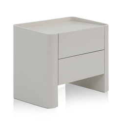 CST8454-IG Bedside Table - Light Grey - Furniture Castle