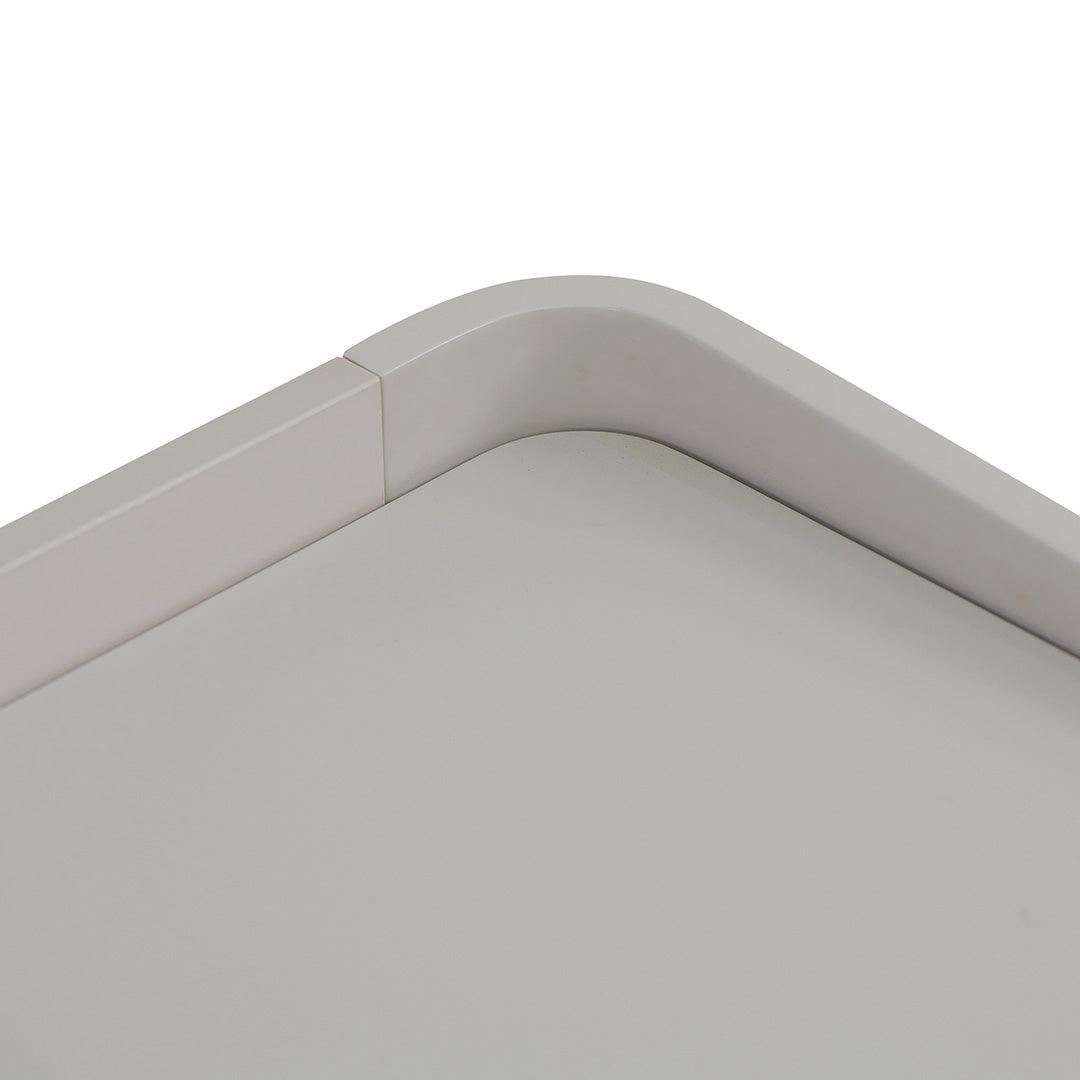 CST8454-IG Bedside Table - Light Grey - Furniture Castle