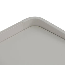 CST8454-IG Bedside Table - Light Grey - Furniture Castle
