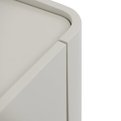 CST8454-IG Bedside Table - Light Grey - Furniture Castle