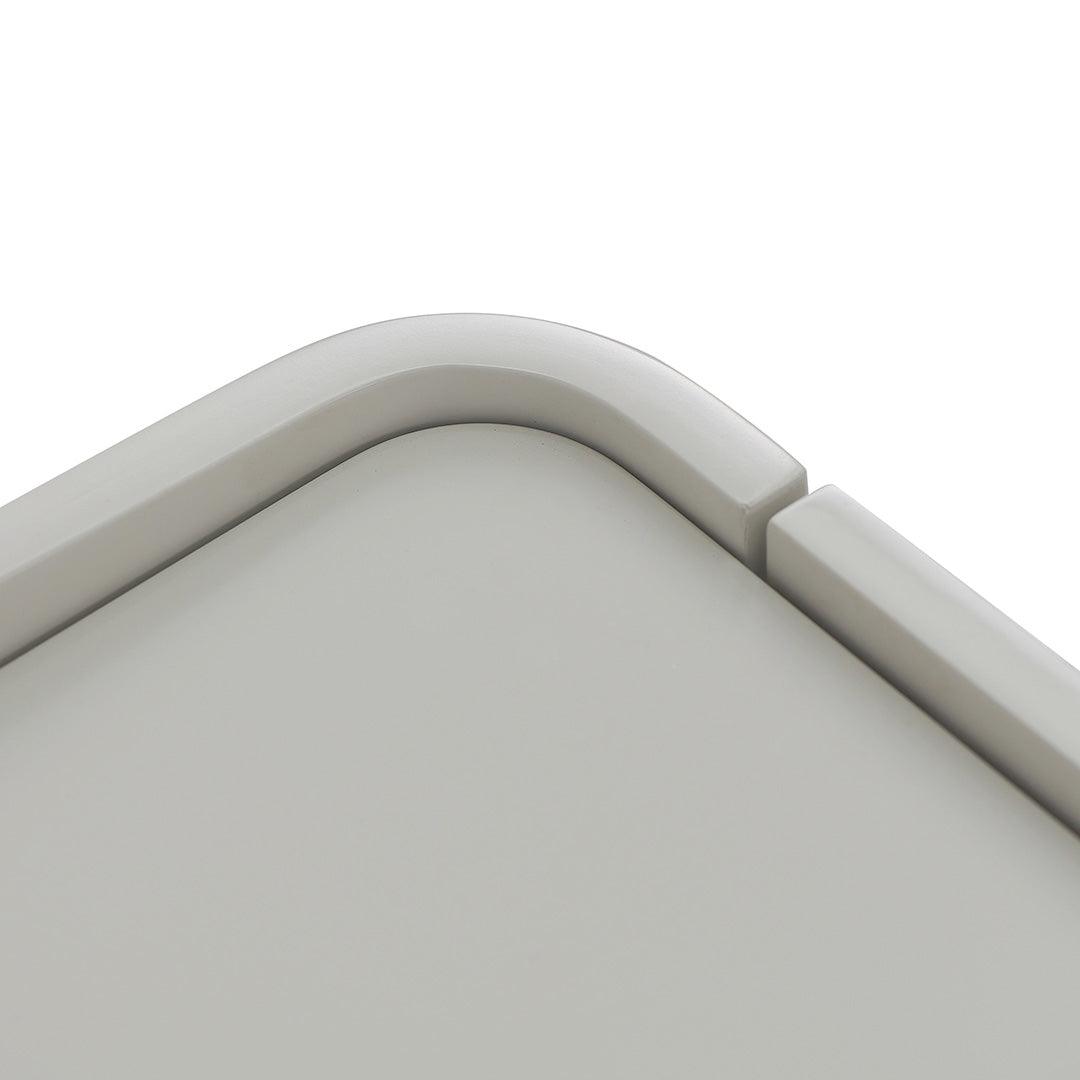 CST8454-IG Bedside Table - Light Grey - Furniture Castle