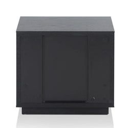 CST8577-DW Bedside Table - Full Black - Furniture Castle