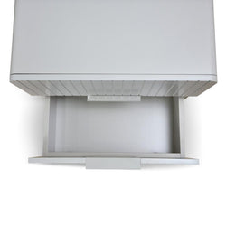 CST8635-IG Bedside Table - Light Grey - Furniture Castle