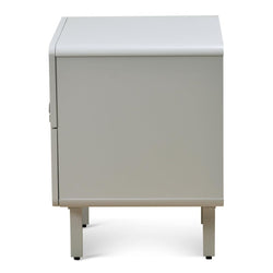 CST8635-IG Bedside Table - Light Grey - Furniture Castle