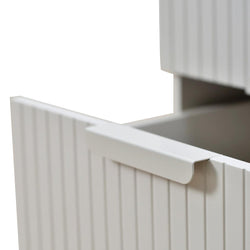 CST8635-IG Bedside Table - Light Grey - Furniture Castle