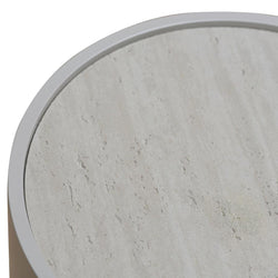 CST8637-IG Bedside Table - Light Grey - Furniture Castle