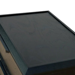 CST8678-CN Side Table - Full Black - Furniture Castle