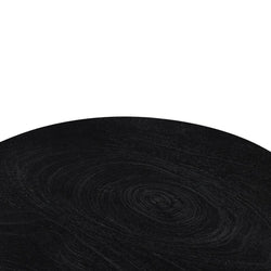 CST8721-RB 40cm Round Side Table - Black - Furniture Castle