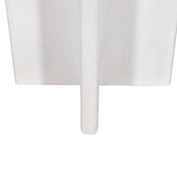 CST8725-RB 40cm Round Side Table - Cafe White - Furniture Castle