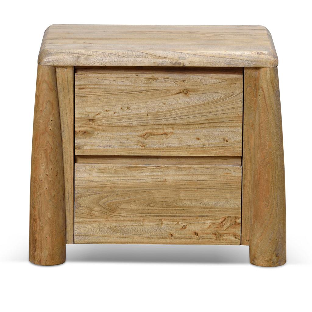 CST8944 55cm Bedside Table - Natural - Furniture Castle