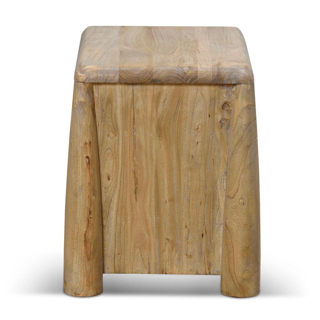 CST8944 55cm Bedside Table - Natural - Furniture Castle