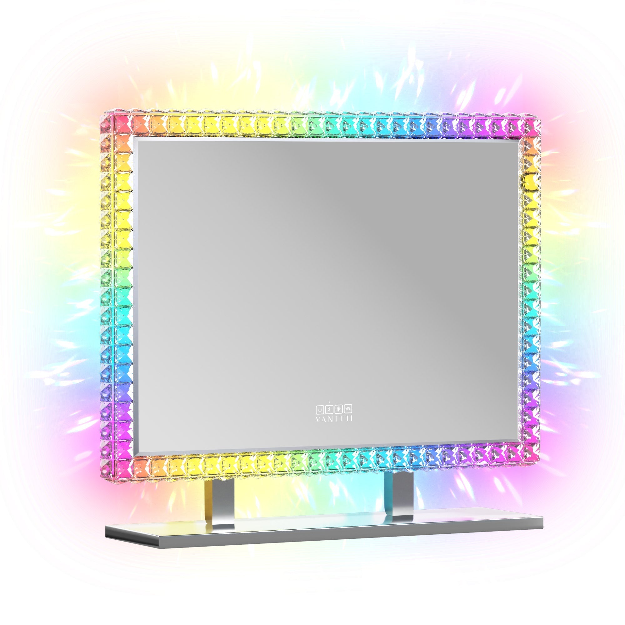 Diamond Vanity Mirror 80 x 60cm