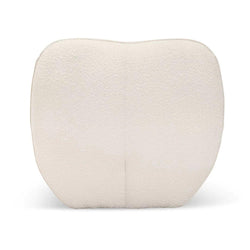 Eddie Lounge Chair - Ivory White Boucle - Furniture Castle