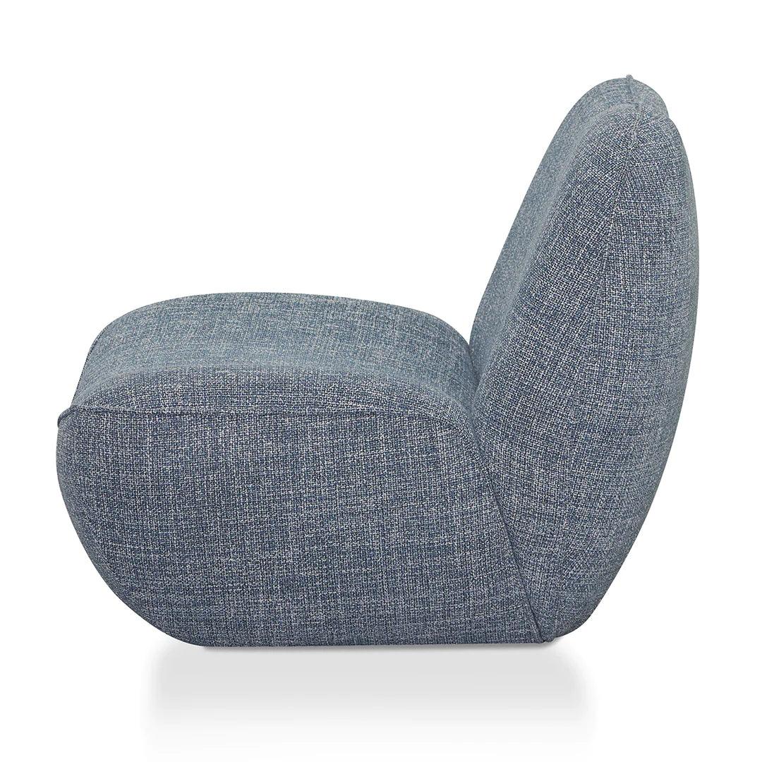 Eddie Lounge Chair - Moss Blue - Furniture Castle