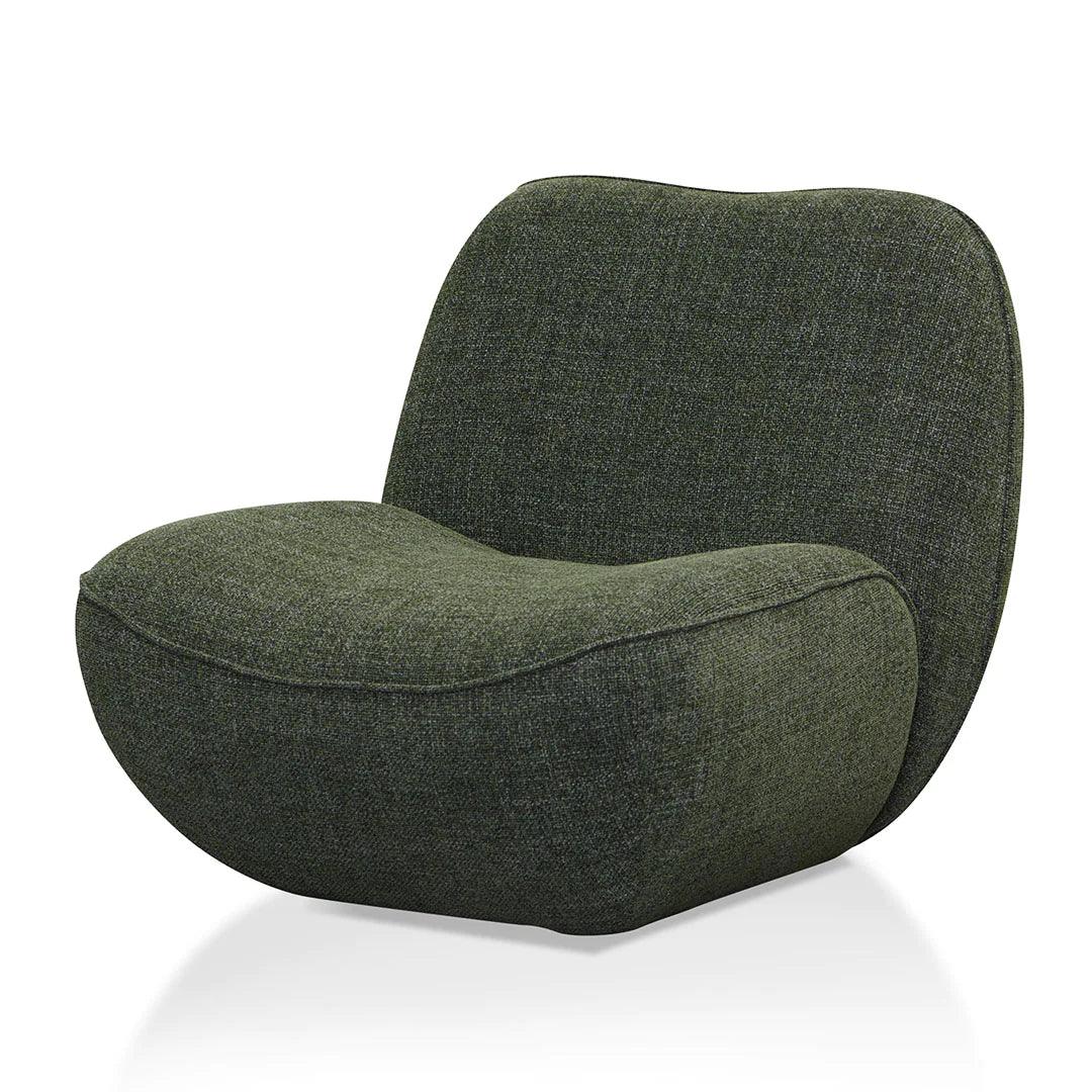 Eddie Lounge Chair - Moss Green - Furniture Castle