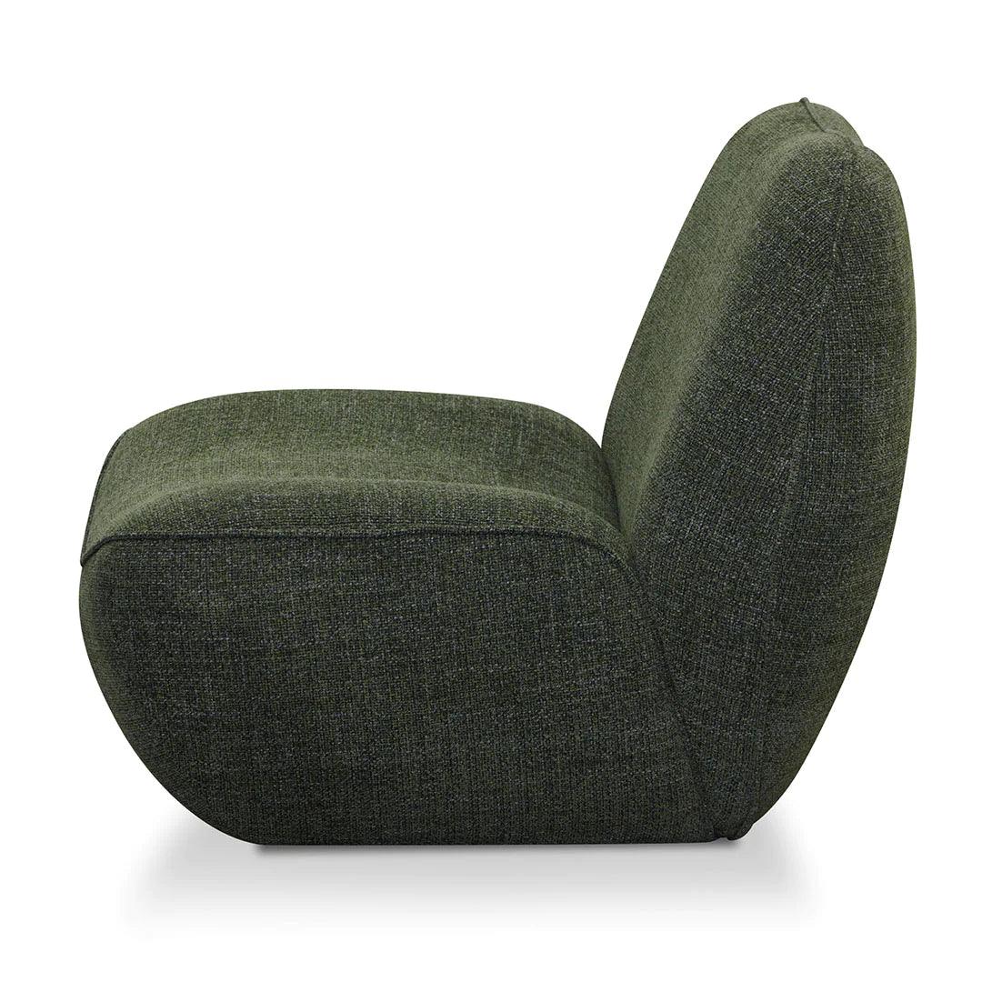 Eddie Lounge Chair - Moss Green - Furniture Castle