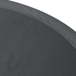 Ellme 100cm Ball Coffee Table - Full Black - Furniture Castle