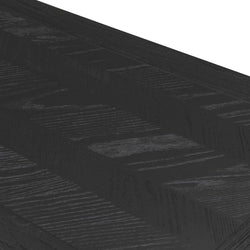 Ex Display - CCF6084-CH Square ELM Coffee Table - Black - Furniture Castle