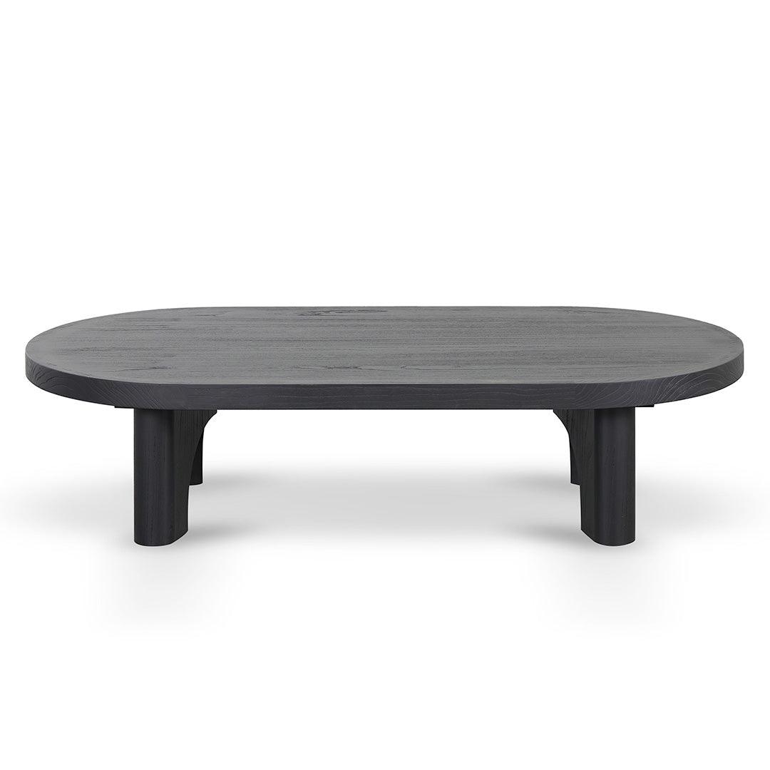 Ex Display - CCF8789-NI 140cm Coffee table - Full Black - Furniture Castle