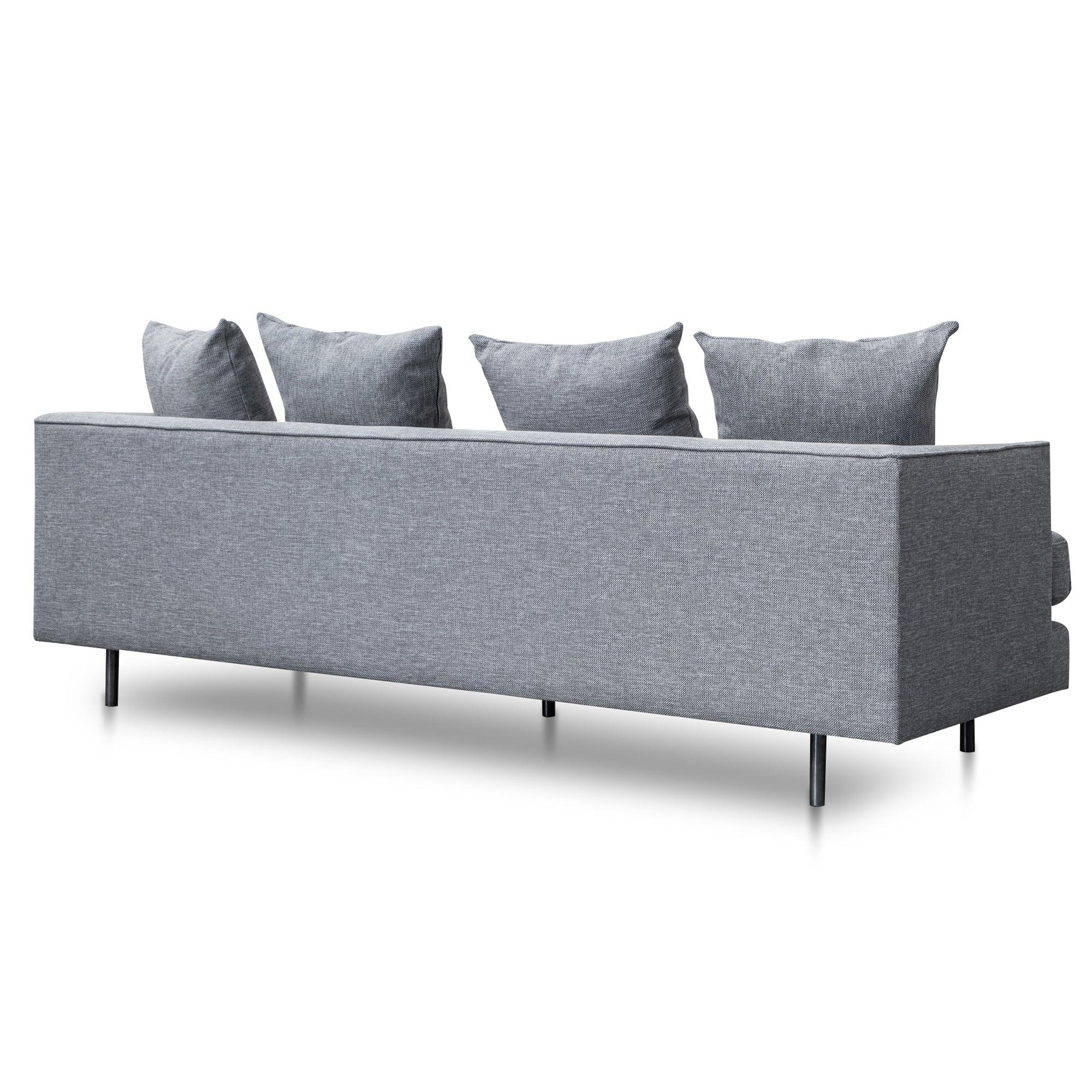 Ex Display - CLC2856-CA 3 Seater Sofa - Graphite Grey - Furniture Castle