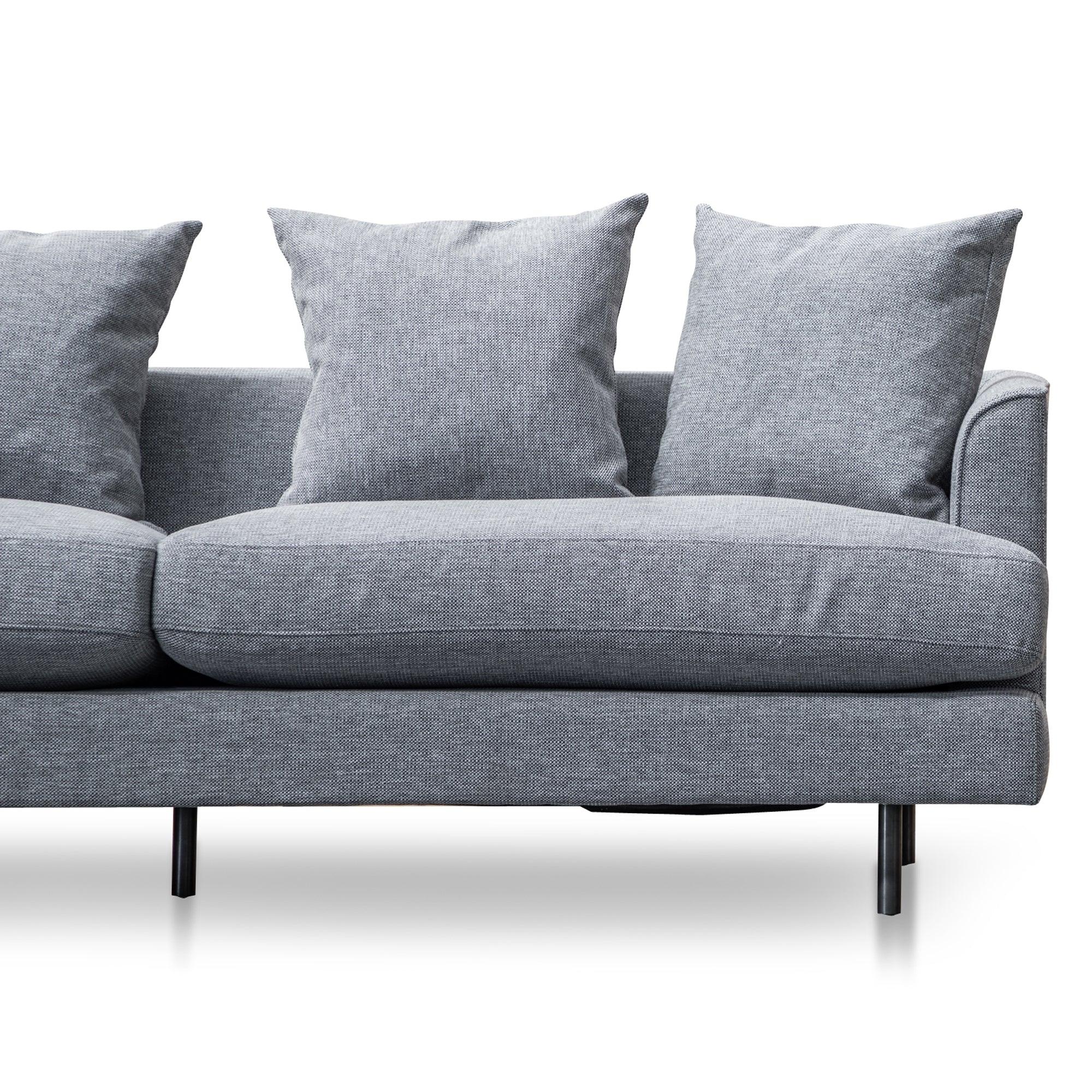 Ex Display - CLC2856-CA 3 Seater Sofa - Graphite Grey - Furniture Castle