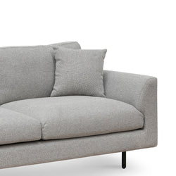 Ex Display - CLC6833-CA 4 Seater Fabric Sofa - Grey - Furniture Castle