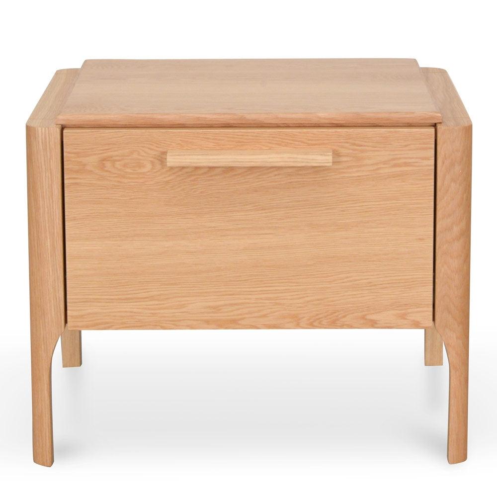 Ex Display - CST2135-CN Bedside Table - Natural Oak - Furniture Castle